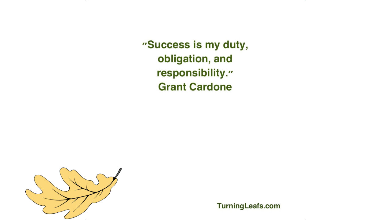 Success is ...