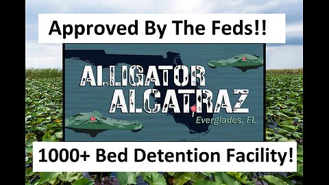 Alligator Alcatraz!! New 1000+ Bed Detention Facility In The Florida Everglades. DEPODcast Ep38