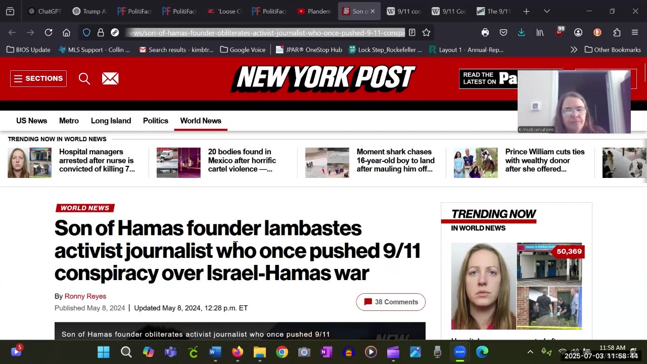 V 3 9/11 Conspiracies