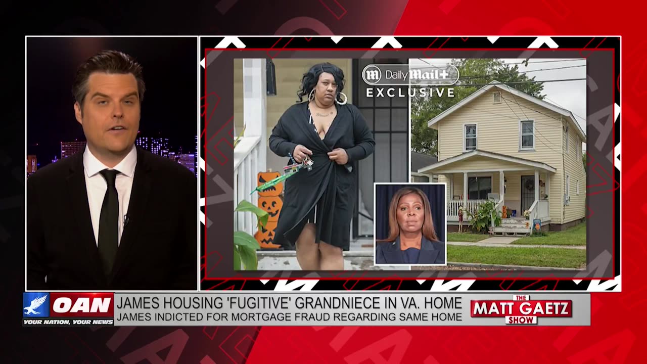 Matt Gaetz: Recently-indicted Tish James harbored her fugitive grandniece for almost 5 yrs