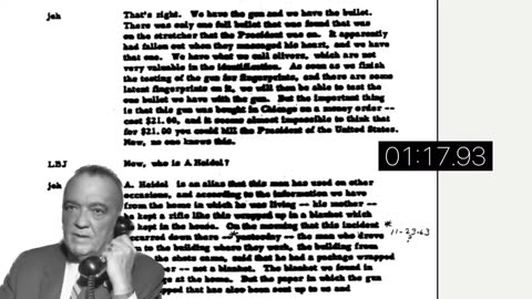 Missing Part of LBJ-Hoover Call on Saturday 11/23/63 Confirmed!! SJFK 6/2/25