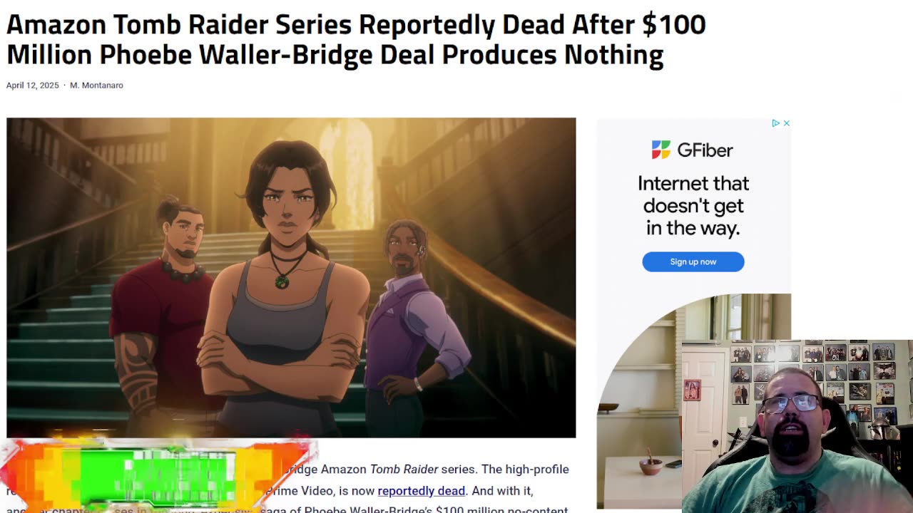 Amazon Tomb Raider Series Officially Canceled