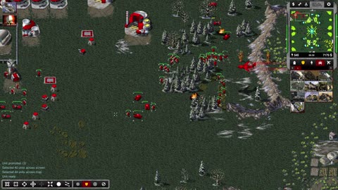 OpenRA - Tiberian Dawn NOD Vs GDI Skirmish 1v1 Hegemony Or Survivial Map