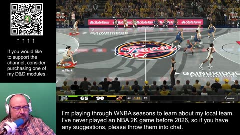 NBA2k26 - Learning my Local WNBA Team