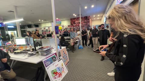 Charlie Kirk’s widow, Erika, shows his Presidential Medal of Freedom to Turning Point USA