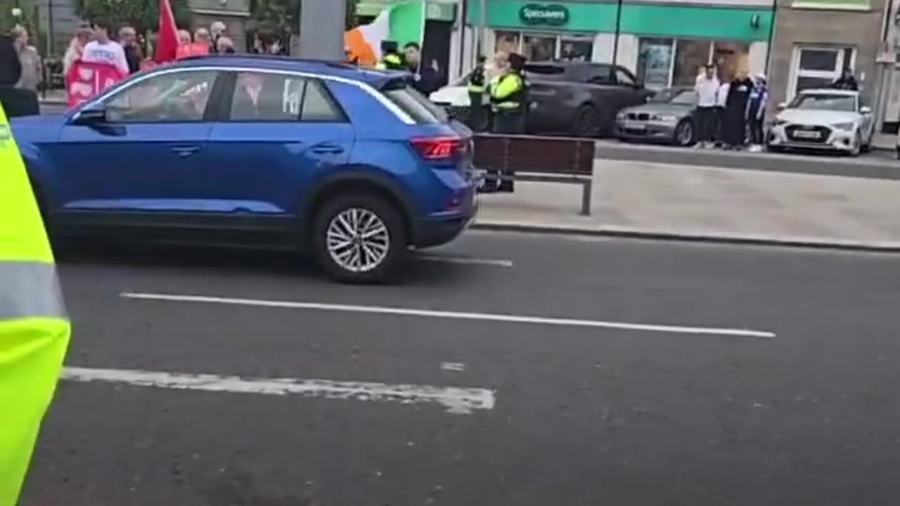 Magherafelt People before profit members are trying to intimidate locals.