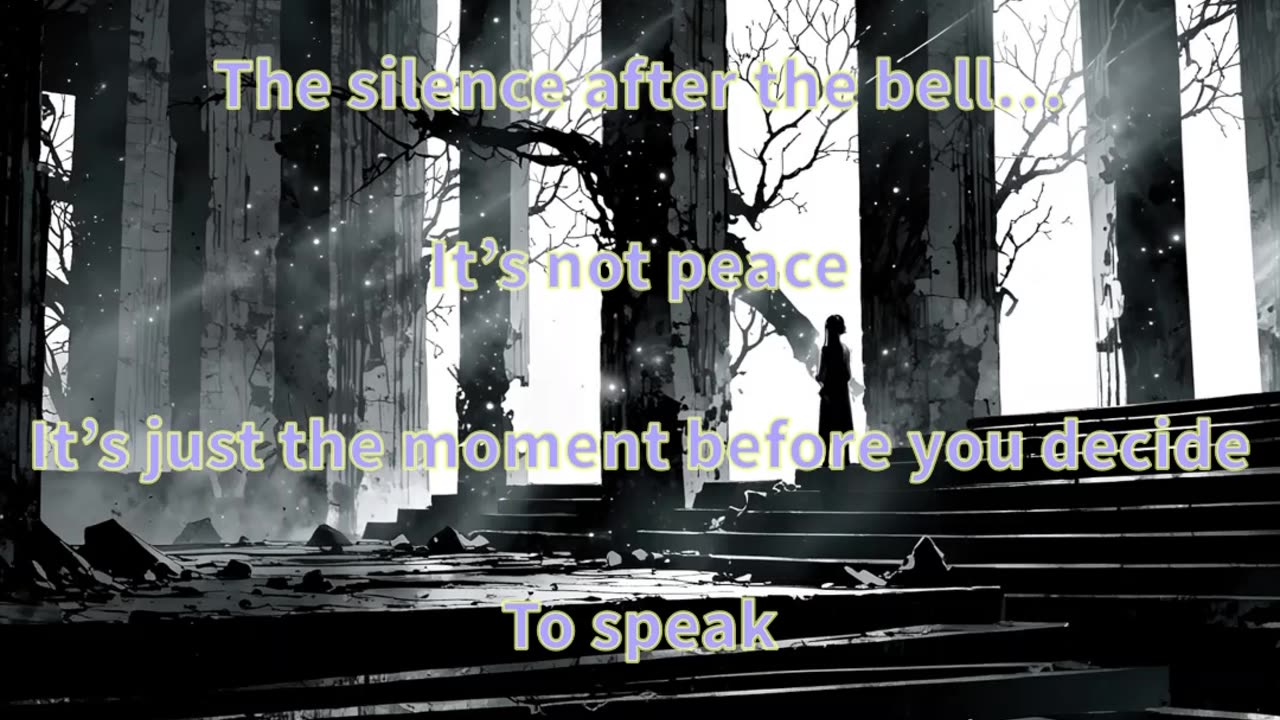 The Silence after the Bell - Created with Suno Music