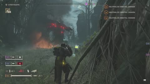 Death of a Factory Strider Helldivers 2