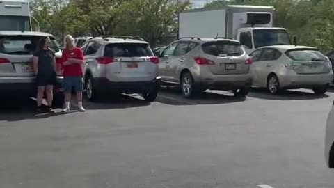 Potential Shooter detained by the Police.