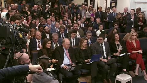 President Trump Holds Press Briefing on Aviation Disaster