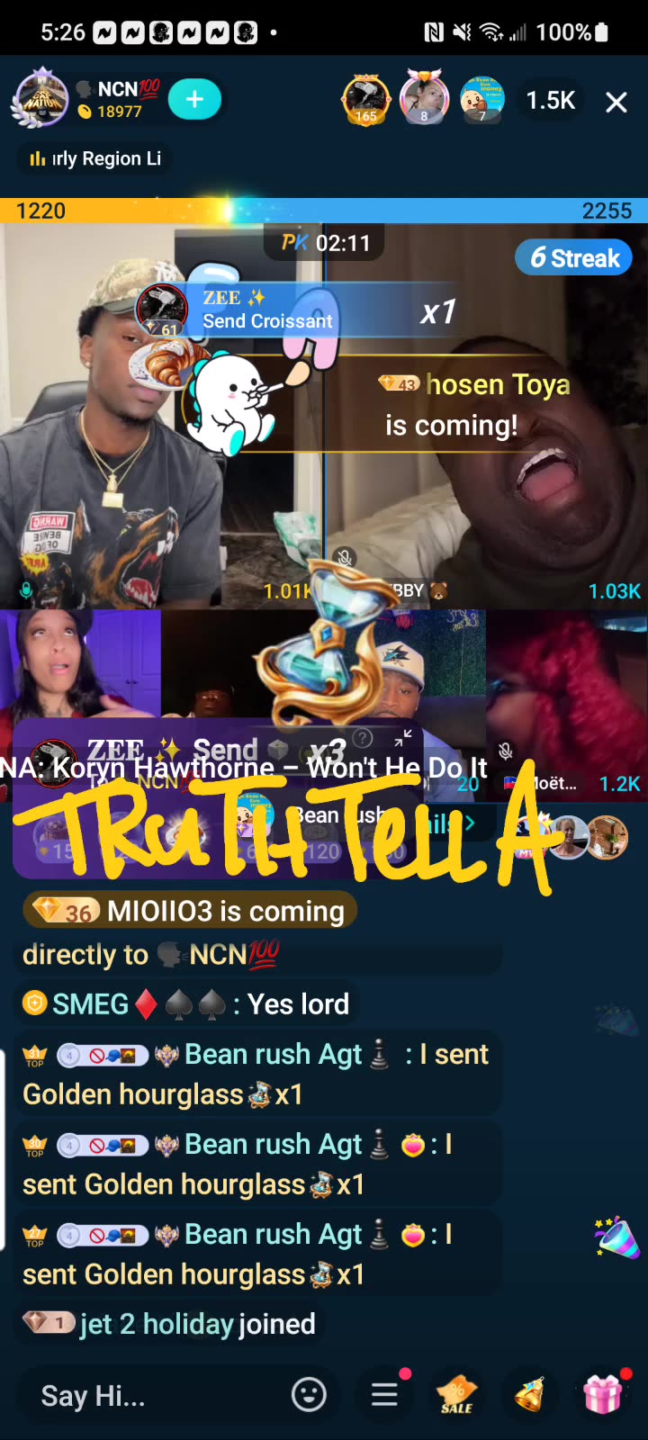 NOCAP 3RD SHIFT TEAM PK WITH DREBABY, MOETGODDESS , FINESSE, TRAP CECE & MORE