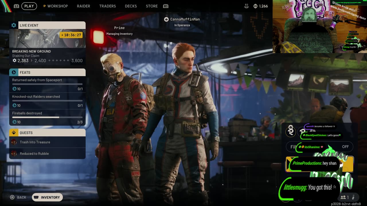 Just doing the things