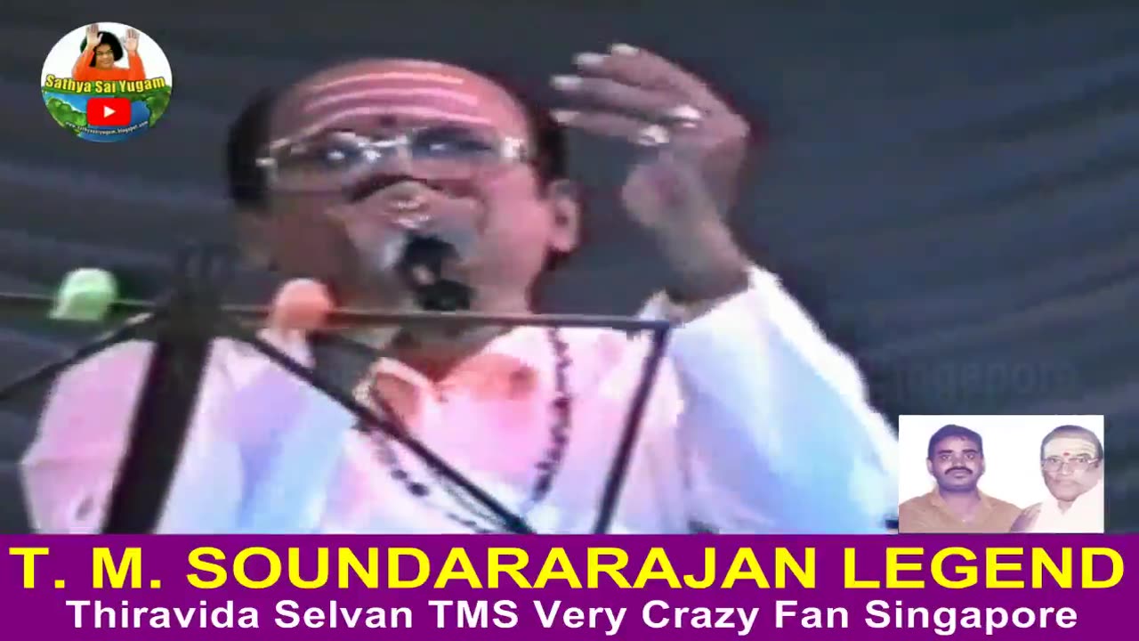 Sathya Sai Baba - T M Soundararajan Legend Song 11