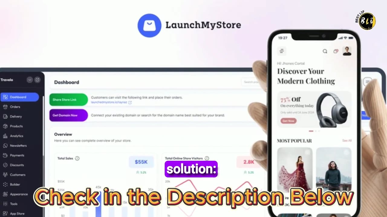Build Your Online Store in Minutes: The Easy Way to Launch, Manage & Scale