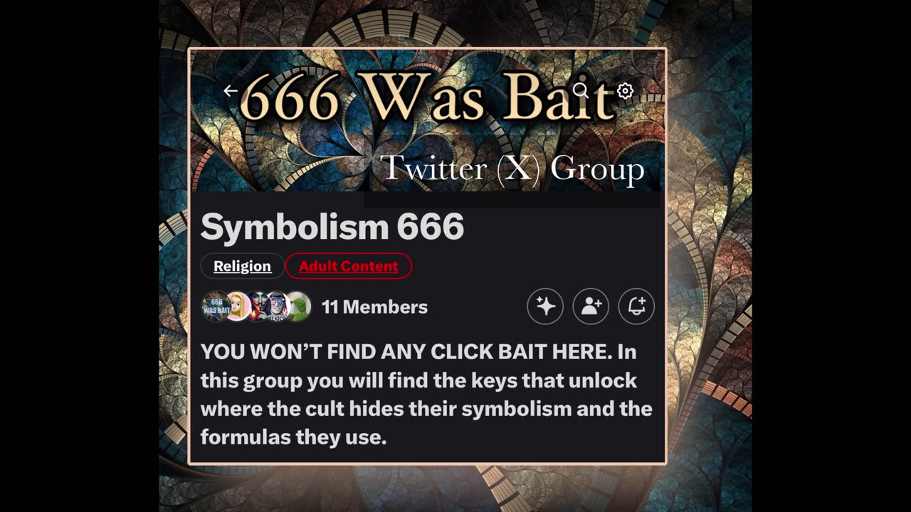 Twitter X Group: Learn Where They Hide Their Symbolism