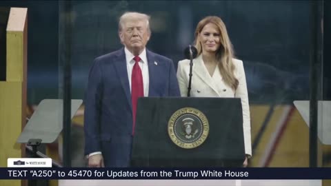 The White House：President Donald J. #Trump's Full Remarks at the 250th Anniviversary #PARADE #SPEECH