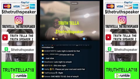 DREBABY LINED WITH GGHUNCHO WITH LIYAH THE DOLL NEXT TO HIM TELLING GG TO COME OUTSIDE & FIGHT