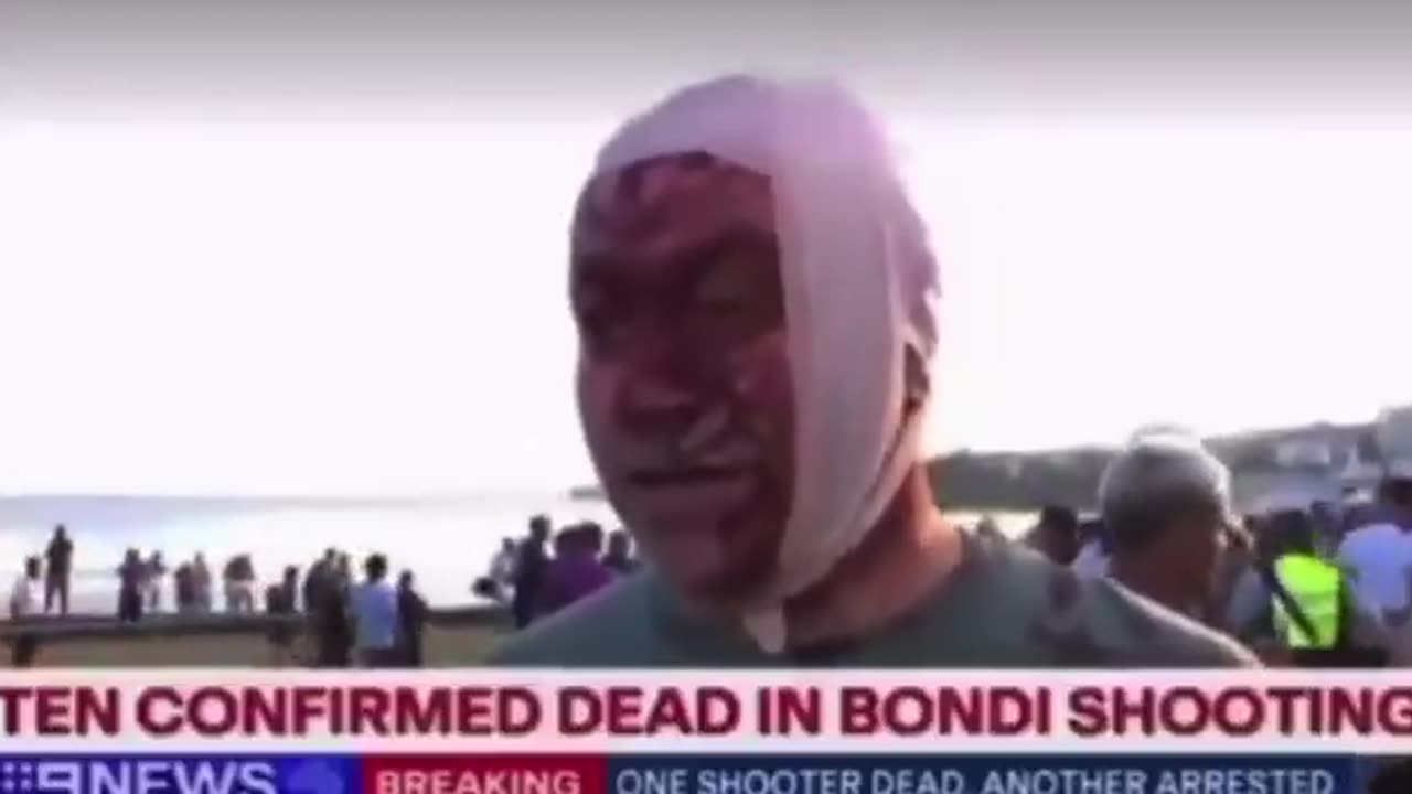 He had Time to do a Selfie on the Ground while in the Middle of a Massacre