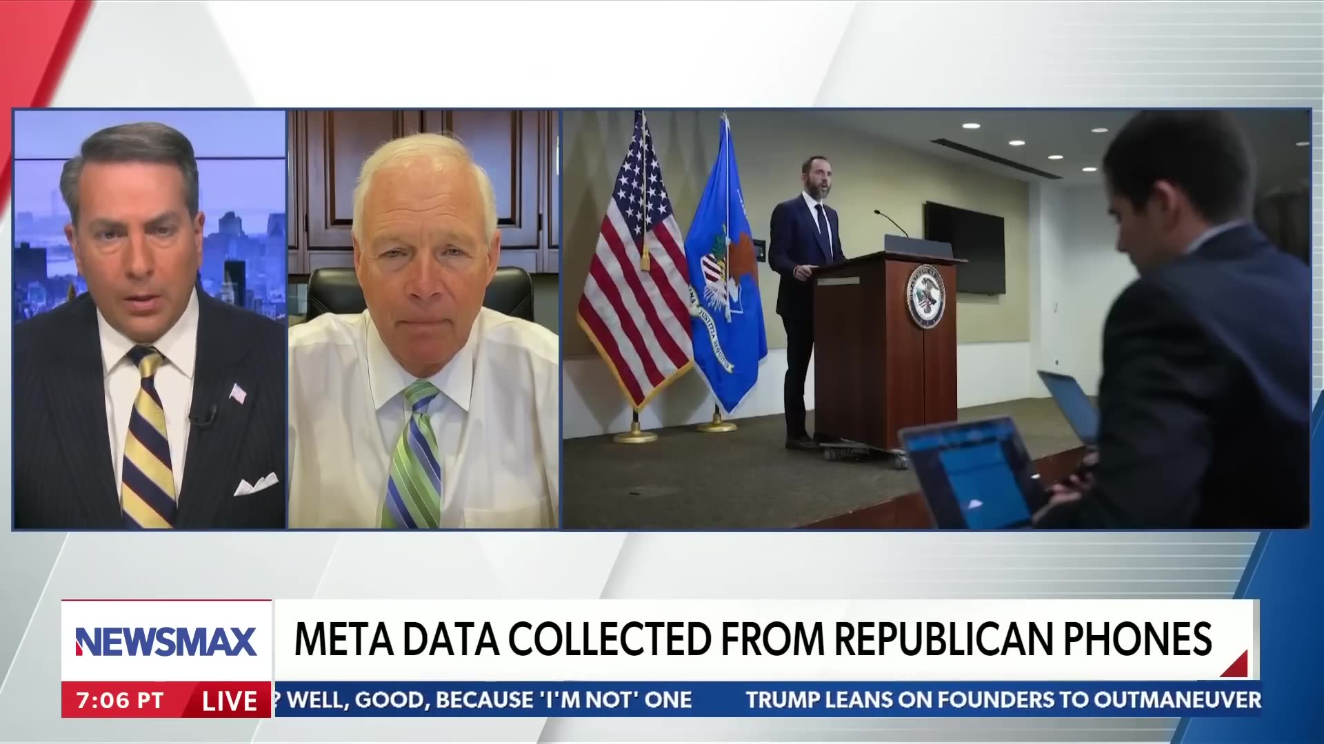 Sen. Ron Johnson ⚡ Public needs to hear gory details of Biden DOJ spying