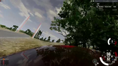 Beamng Drunkin TIme Trails turned drift practice