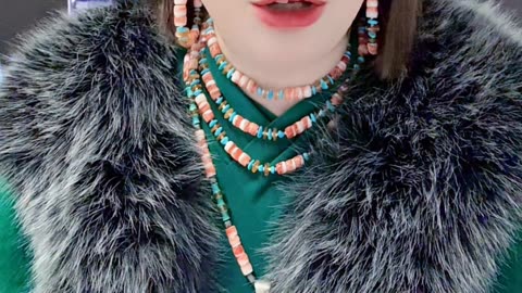 20251024-06 Natural Sterling Turquoise Barrel Beads Emerald Moist Lock Light