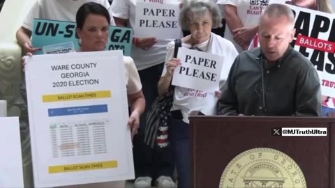 Georgia - Ballots flipped from Biden to Trump