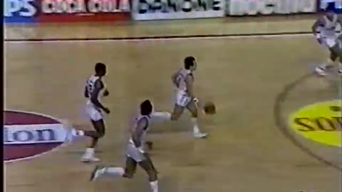 "Real Madrid vs Estrella Roja" SEMIFINAL COPA KORAC 1987/88 (partido de vuelta)