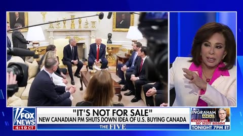 Trump 'smells blood' with Canada: Judge Jeanine