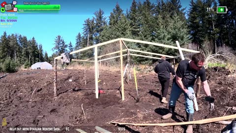 Tribe cant be Stopped MEGA GARDEN NEW GREENHOUSE BUILD W/ PLANTS IN FARMSTEAD REMOTE Isolated ALASKAN Village | !Real !Homestead