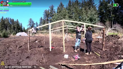 Tribe cant be Stopped MEGA GARDEN NEW GREENHOUSE BUILD W/ PLANTS IN FARMSTEAD REMOTE Isolated ALASKAN Village | !Real !Homestead