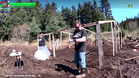 Tribe cant be Stopped MEGA GARDEN NEW GREENHOUSE BUILD W/ PLANTS IN FARMSTEAD REMOTE Isolated ALASKAN Village | !Real !Homestead