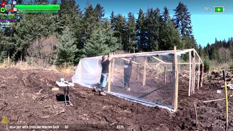 Tribe cant be Stopped MEGA GARDEN NEW GREENHOUSE BUILD W/ PLANTS IN FARMSTEAD REMOTE Isolated ALASKAN Village | !Real !Homestead