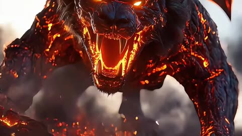 Incredible Animal Fusion_ Lion + Fire Dragon🔥🦁🐲 (2160p60)