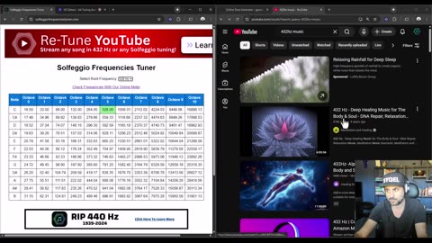 How to find the tuning frequency for any song