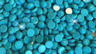 20250805-9 Natural Original Sterling Treatment Sleeping Beauty Turquoise Ring Face Condense