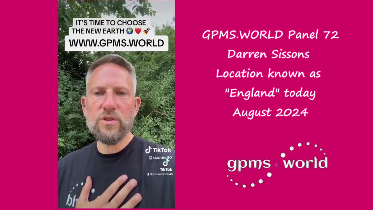 Darren Sissons, Gpms.world Panel 72