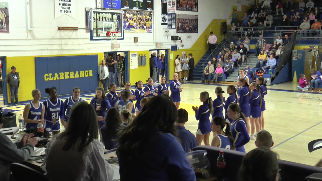 Clarkrange Highschool Basketball 1/24/25