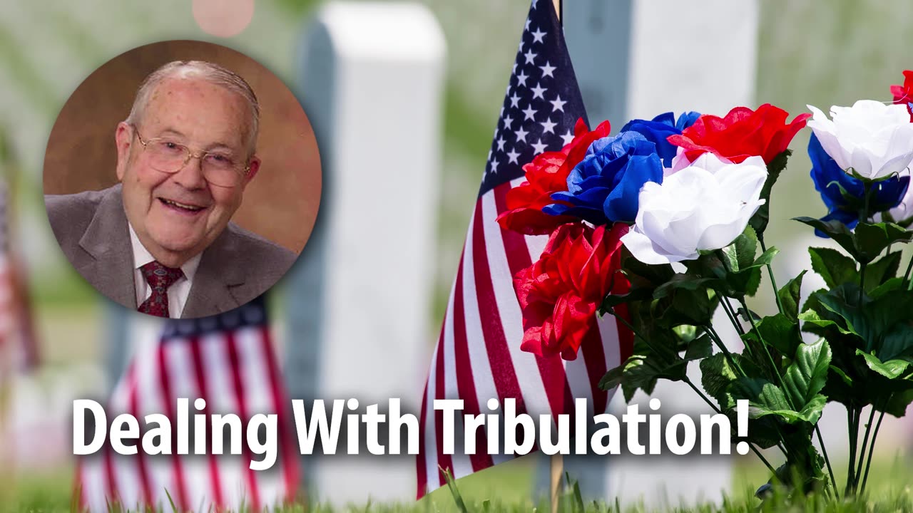 DEALING WITH TRIBULATION! – John 16:33 Devotional by Pastor Cecil A. Thompson