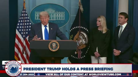 BREAKING: President Trump holds a press conference in the James S. Brady Briefing Room