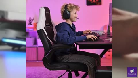 Trust GXT 703W Riye Gaming Chair Black/White