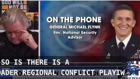 Gen Flynn pushing the China rhetoric.