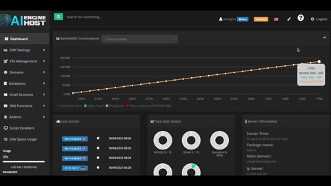 AI Enginehost Demo: Blazing-Fast AI & Web Hosting with NVIDIA Power.