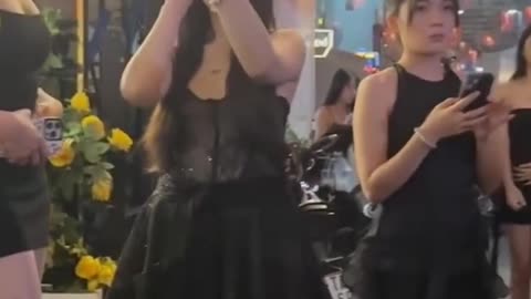 Asian nightlife with pretty girls and freelancers.