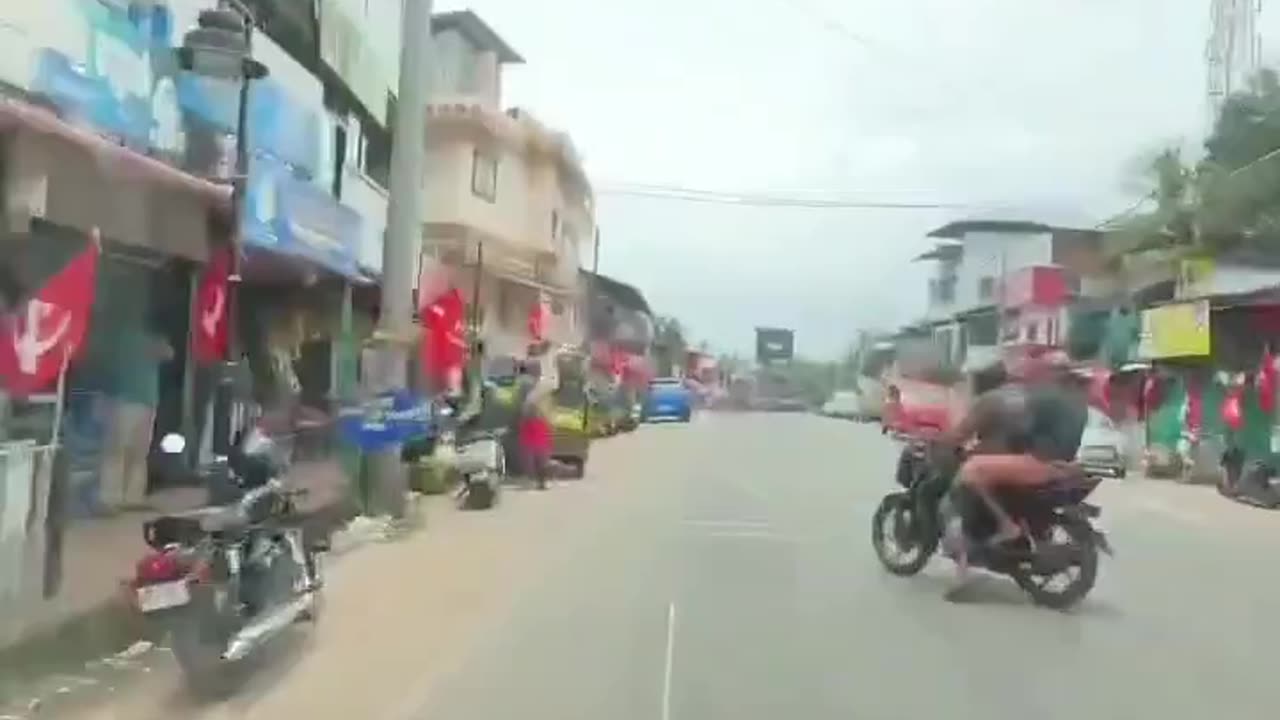 Seconds of impatience cost lives. two bikers couldn’t wait, and an ambulance toppled.