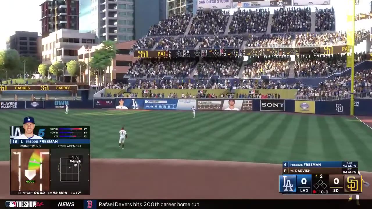 Dodgers vs Padres