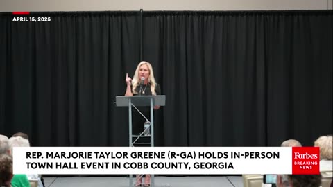 Marjorie Taylor Greene Highlights Work As Chair Of House DOGE Committee