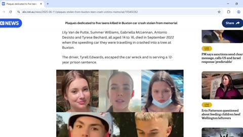 ABC uses story about five teens killed in crash that quotes a Matt for comms about Cabal takedown