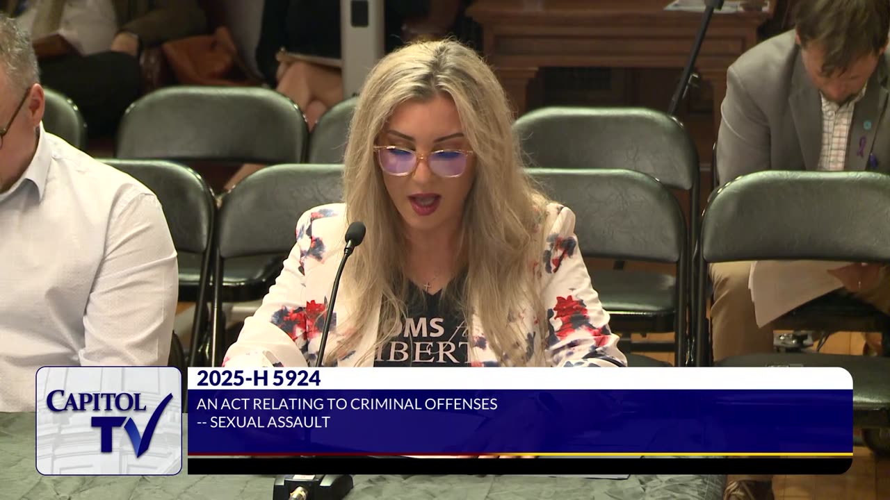 Amy Rodrigues Supports RI H5923 And H5924 Prohibiting Sexual Materials Involving Minors And Increased Jail Terms For Sexual Predators