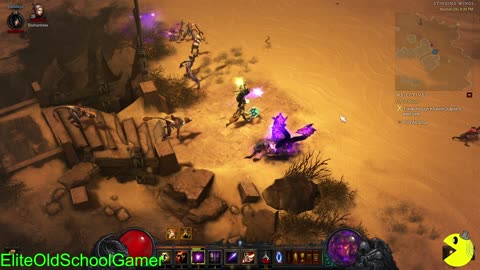 Diablo 3 - Sorceress Walk-through - Act II - Levels 25-26 - Khasmir Outpost to Maghda - March 2025