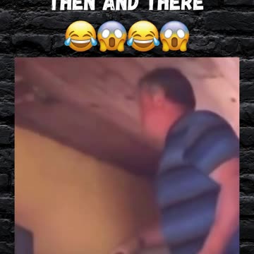 Went home, hugged his kids and poured himself a cold drink